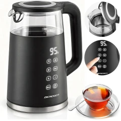 Czajnik elektryczny 1,7l BD-707 czarny 