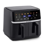 Duża frytkownica beztłuszczowa Air fryer Berdsen BD-657 czarna