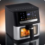 Frytkownica beztłuszczowa Air fryer Berdsen BD-655 czarna