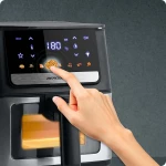 Frytkownica beztłuszczowa Air fryer Berdsen BD-655 czarna