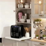 Frytkownica beztłuszczowa Air fryer frytownica 4l Berdsen 1500W BD-658 czarna