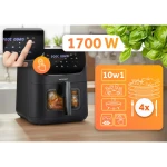 Frytkownica beztłuszczowa Air fryer Berdsen BD-660 czarna