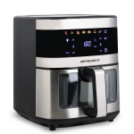 Frytkownica beztłuszczowa Air fryer duża frytownica 9,1l Berdsen 1700 W BD-656 srebrna