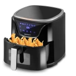 Frytkownica beztłuszczowa Air fryer frytownica 5l BD-652 czarno-srebrna