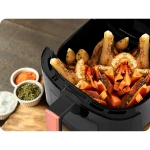 Frytkownica beztłuszczowa Air fryer BD-652 czarno-złota