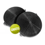 Okap kuchenny kominowy 68 cm Berdsen BN-ART INOX + szkło