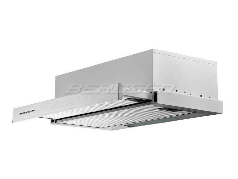 Okap kuchenny teleskopowy Berdsen BE-60-LW 60 cm INOX