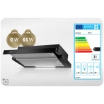 Okap teleskopowy kuchenny podszafkowy 60 cm Berdsen BT-241 czarny
