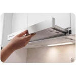 Okap teleskopowy kuchenny podszafkowy 50 cm Berdsen BT-242 inox