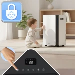 Osuszacz powietrza kompresorowy - pochłaniacz wilgoci 20l/24h higrostat Berdsen BD-532 biały