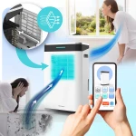 Osuszacz powietrza kompresorowy - pochłaniacz wilgoci 25l/24h higrostat Berdsen BD-533 biały