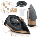 Żelazko bezprzewodowe parowe 2600W Berdsen BD-333 ceramiczna powłoka