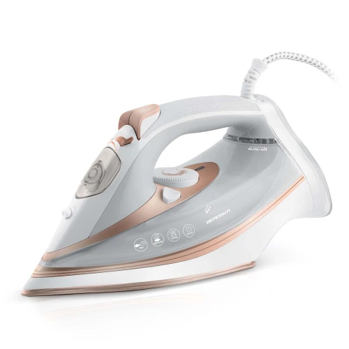 Żelazko parowe 3000W Berdsen BD-332 ceramiczna powłoka praca w pionie